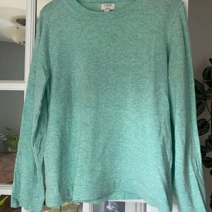 J.Crew Mint Green Teddie Sweater